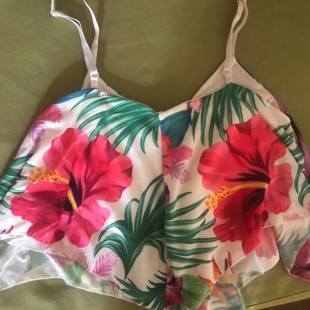 Floral Crop top